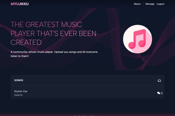 Vue.js Music Player