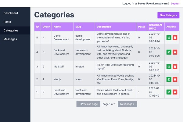 Nuxt.js Headless CMS